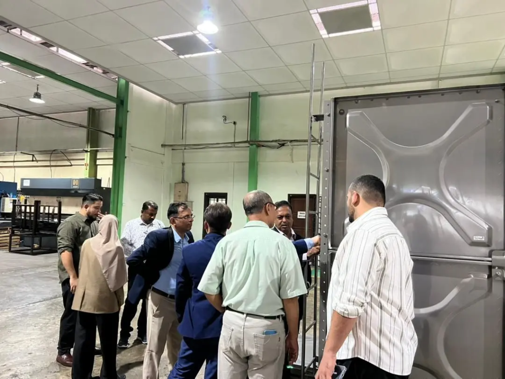 Completion of Water Tanks in Abu Dhabi
